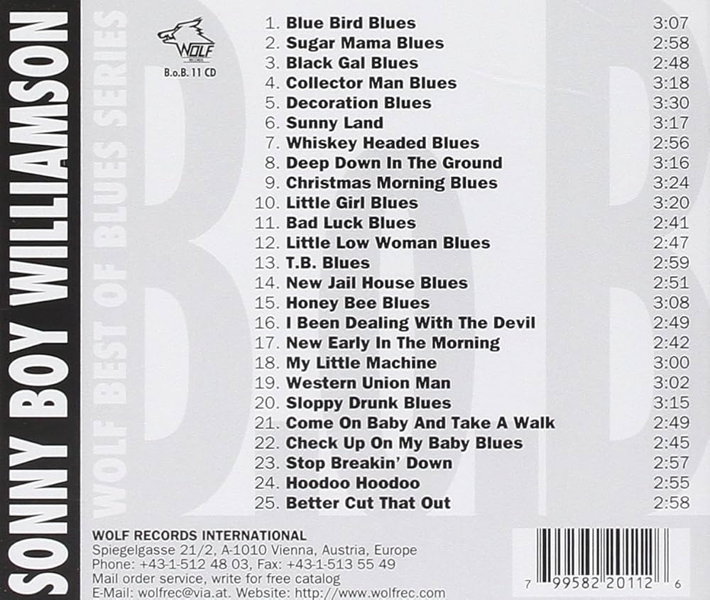 ◾️ブルース傑作4LPボックス ◾️SONNY BOY WILLIAMSON / ソ ◾️ブルース傑作4LPボックス ◾️SONNY BOY WILLIAMSON / ソ